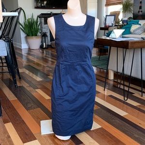 BNavy Blue Ann Taylor dress